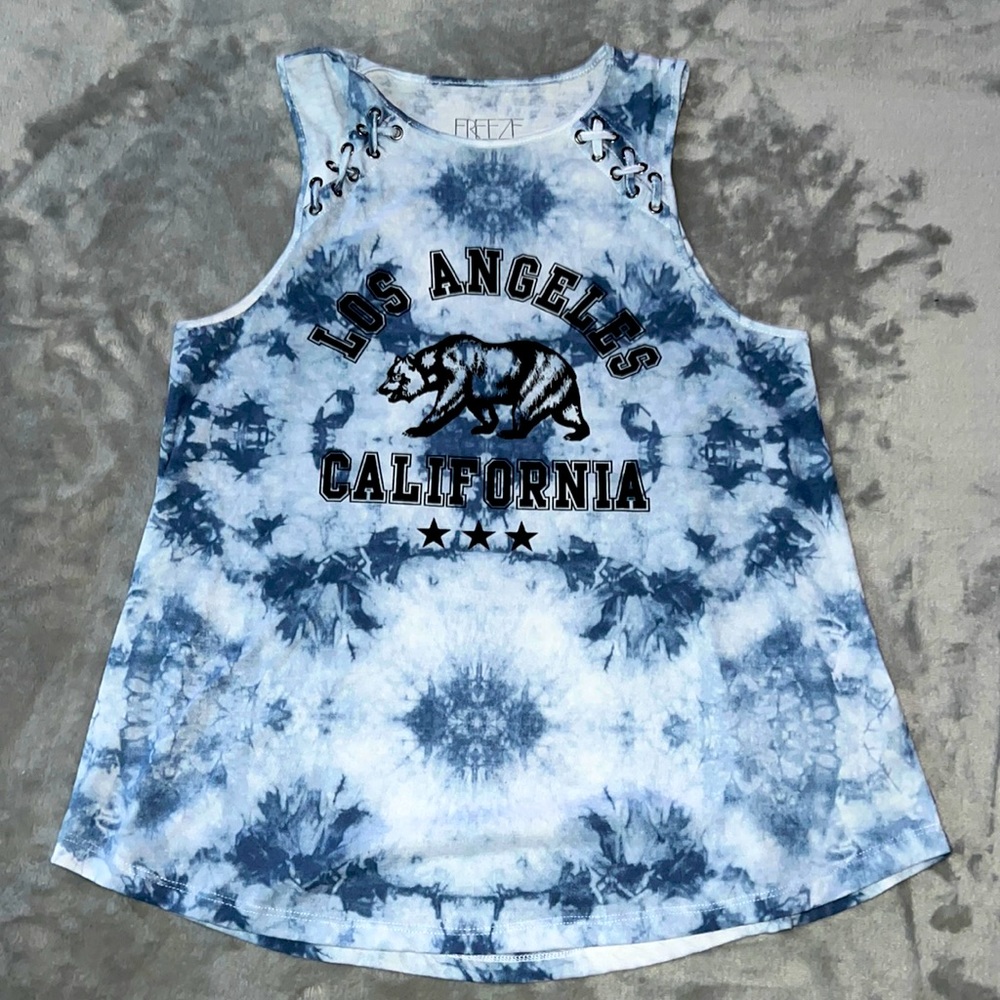 Tie-Dye LA Tank Top